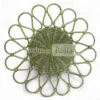 Brown Handwoven Flower Core Rattan Placemat for Decoration - UP053003-4-1.webp