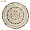 Concentric Circle Round Handicraft Seagrass Placemat for Decoration - UP072003-1.webp
