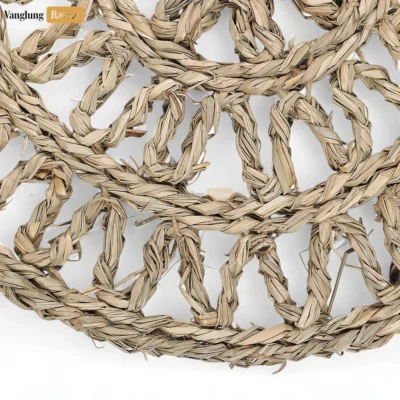 Creative Round Hanwoven Seagrass Placemat for Decoration - UP072011-3.webp