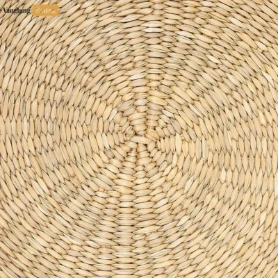 Creative Spiral Round Handicraft Seagrass Placemat for Dinner Decoration - UP092004-2.webp