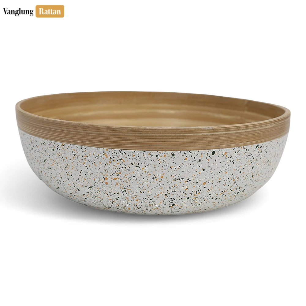 Eco-Friendly Natural Coiled Bamboo Serving Bowl - TW06BL0036 - 🌟 Why Choose VanglungRattan