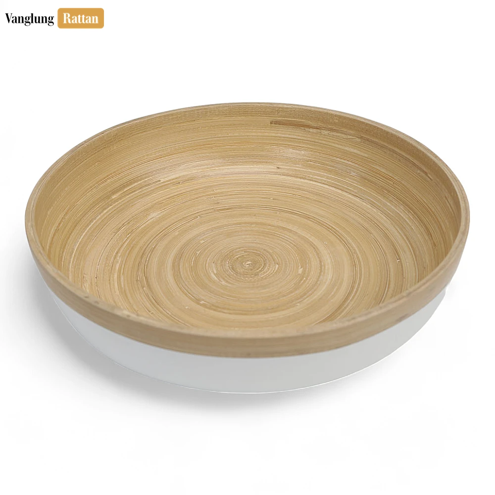 Eco-Friendly Natural Coiled Bamboo Serving Bowl - TW06BL0036 - Is this serving bowl food-safe?