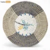 Eco-friendly Concentric Handicraft Round Mother of Pearl Seagrass Placemat for Decoration - UP071001-6-1.webp