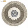 Eco-friendly Spiral Round Mother of Pearl Seagrass Placemat for Decoration - UP071001-8-4.webp