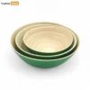 Green Bamboo Salad Bowl Natural Coiled Bamboo - TW06BL0031-1.webp