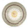Handicraft Flower Center Mother of Pearl Seegrass Placemat for Decoration - UP071001-1-1.webp