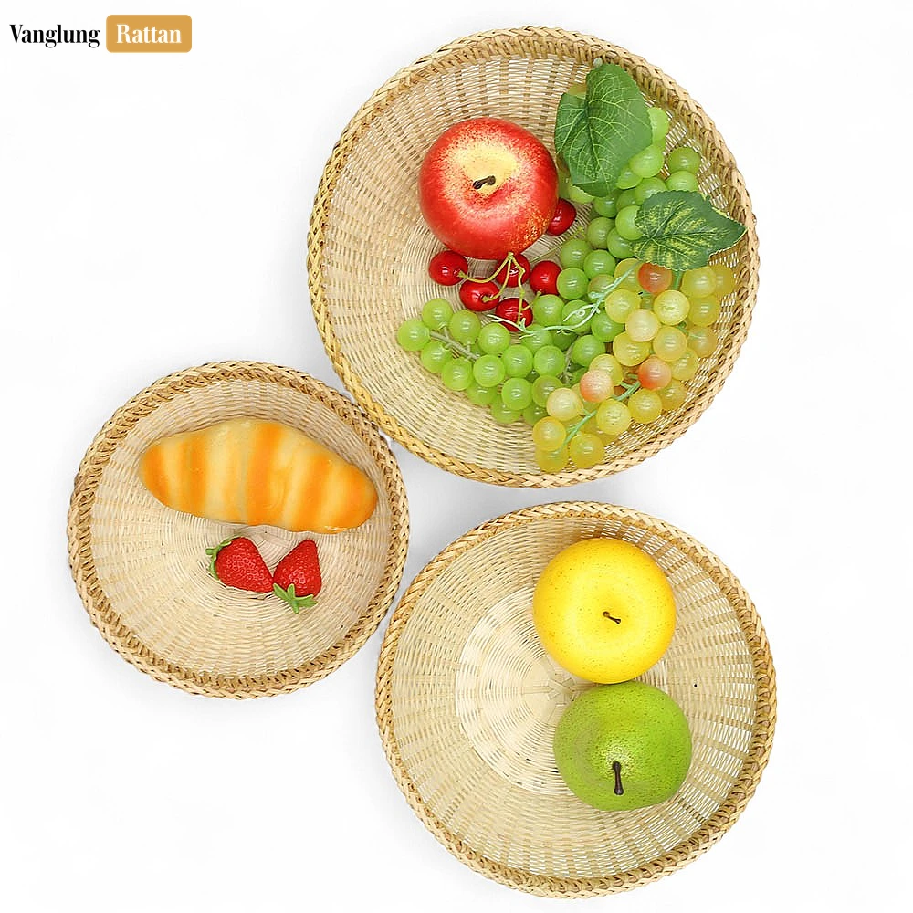 Handwoven Rattan Bamboo Round Natural Serving Bowl - TW05BL009 - ❓ Frequently Asked Questions