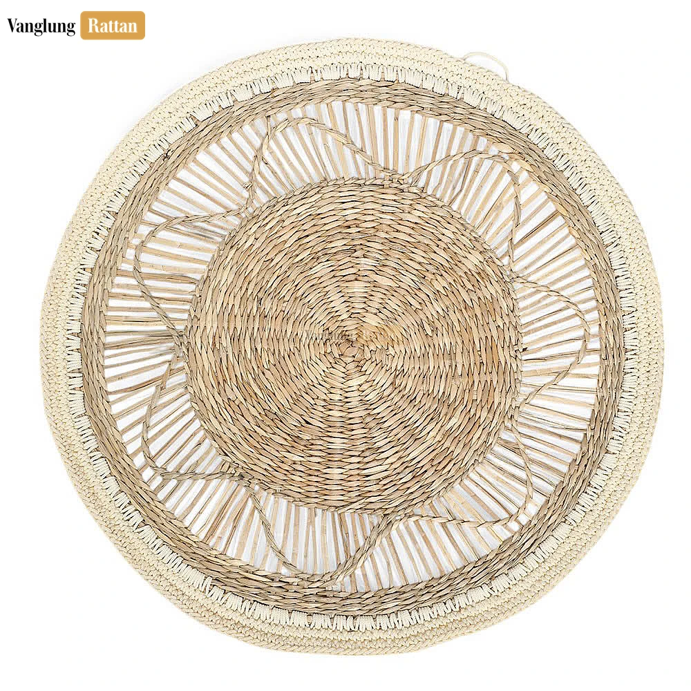 Handwoven Seagrass Star Wall Decor, Round Natural Wicker Hanging - UP092008 - ❓ Frequently Asked Questions