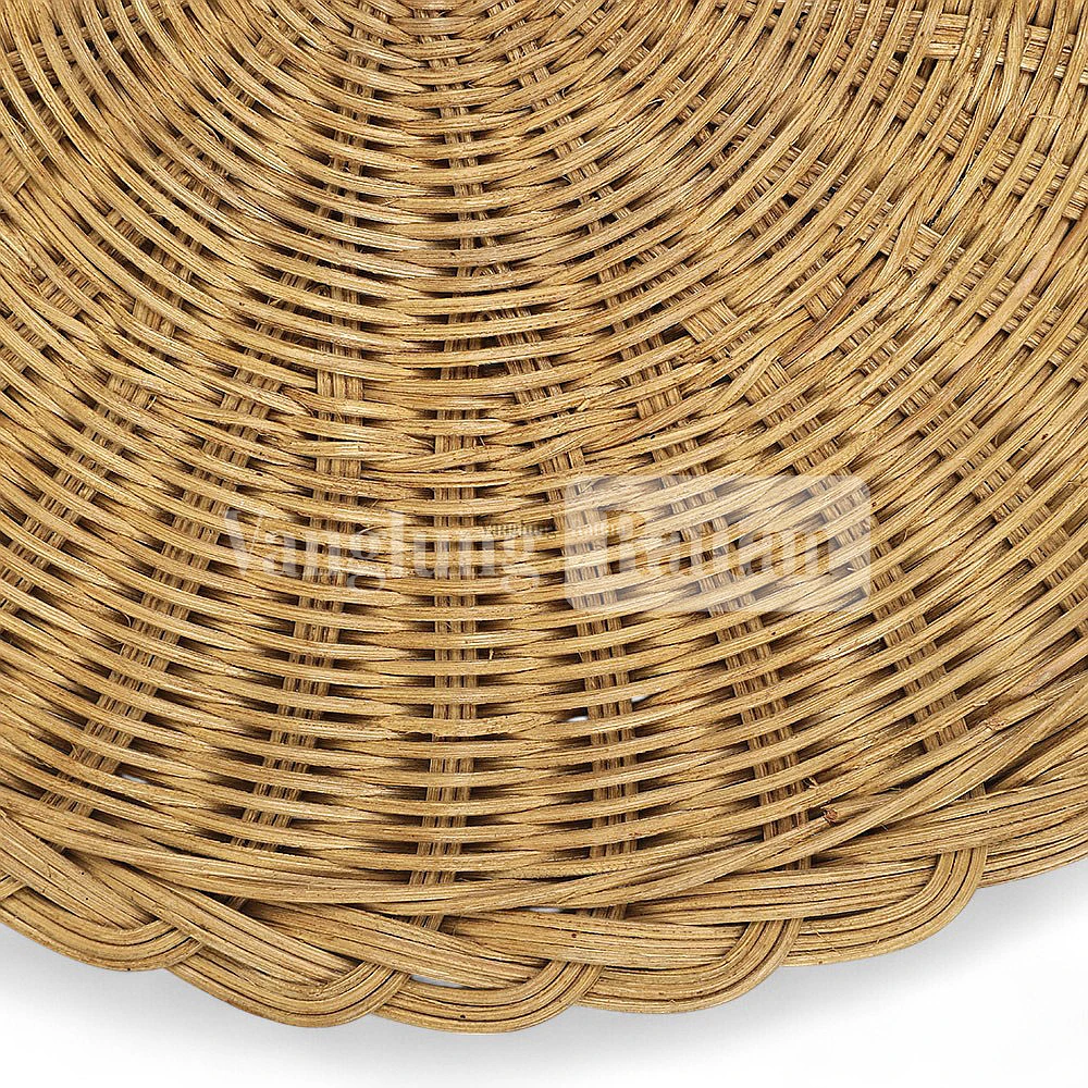 Natural Brown Handwoven Round Core Rattan Placemat for Dinner Decoration - UP054005 - ✨ Product Highlights