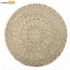Natural Round Handicraft Seagrass Palcemat for Decoration - UP072005-1.webp
