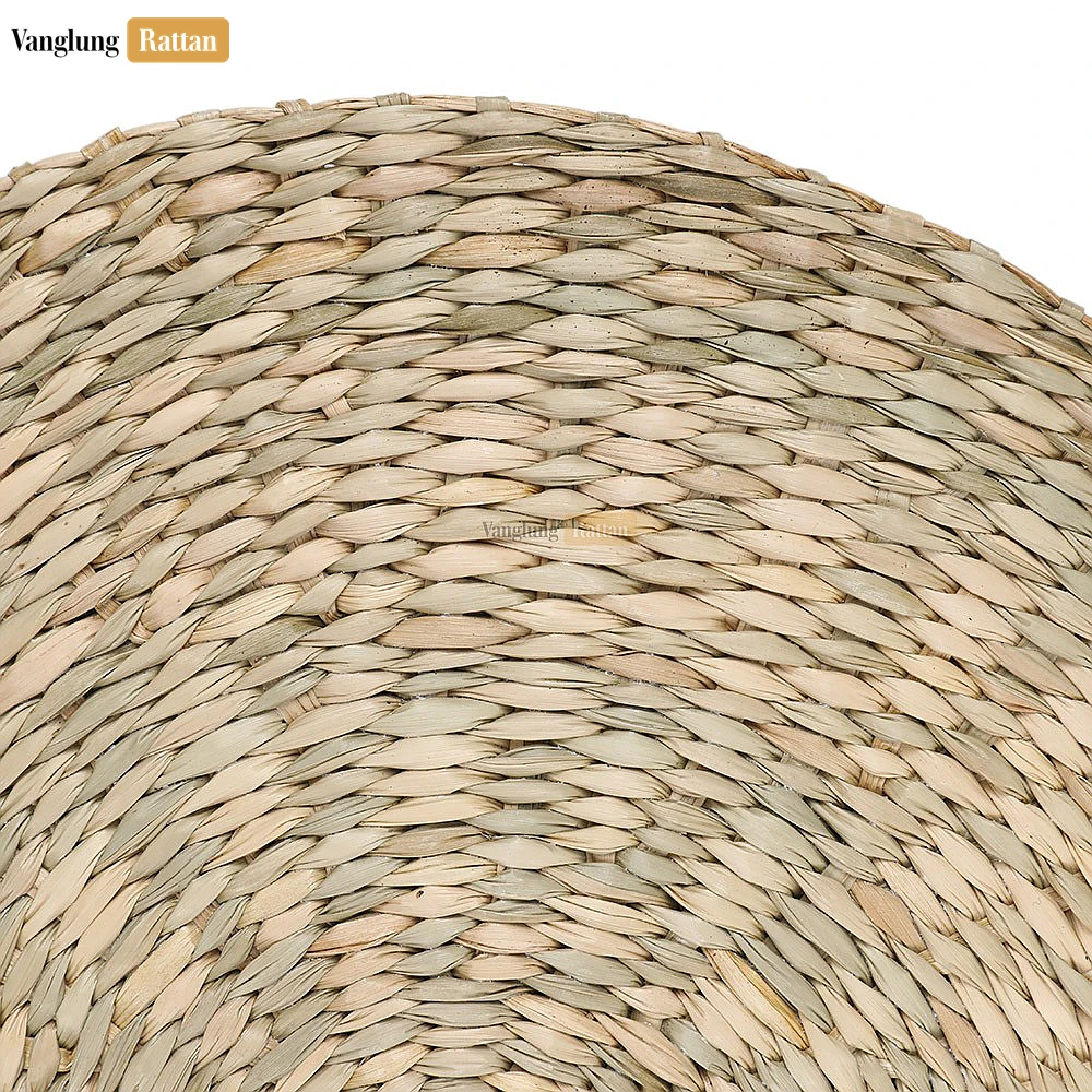 Natural Round Handicraft Seagrass Placemat for Decoration - UP072005 - 🏠 Applications