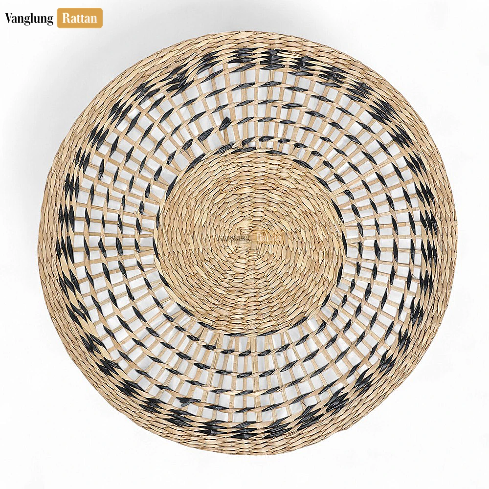 New Design Spiral Round Handicraft Seagrass Placemat for Decoration - UP071007 - ✨ Product Highlights