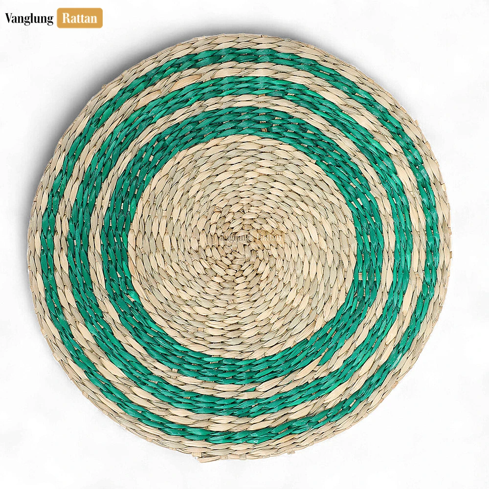 Round Shape Handicraft Seagrass Placemat for Decoration - UP072002 - ❓ Frequently Asked Questions