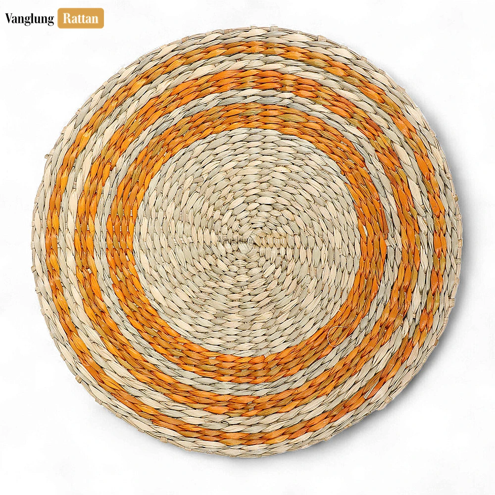 Round Shape Handicraft Seagrass Placemat for Decoration - UP072002 - Can I use these placemats outdoors?