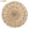 Spiral Round Handwoven Seagrass Placemat for Decoration - UP071002-4-1.webp