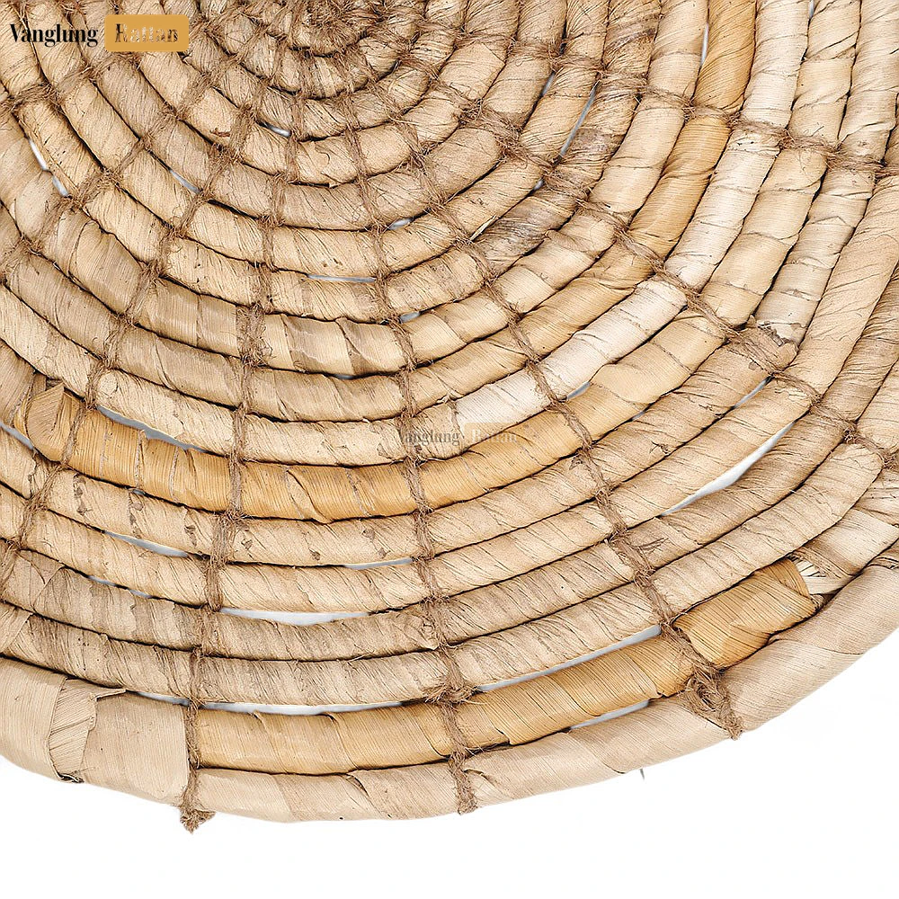 Spiral Round Handwoven Seagrass Placemat for Decoration - UP071002-4 - 🏠 Applications