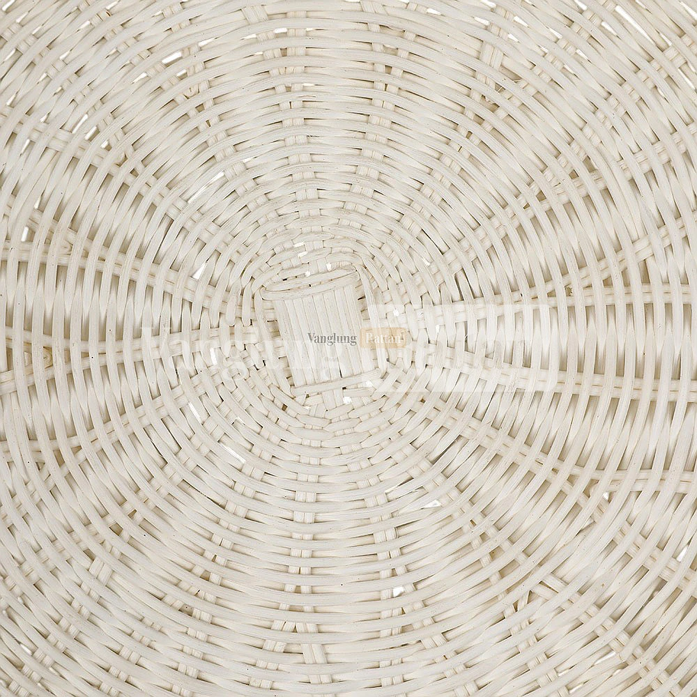 White Wash High Quality Handwoven Round Core Rattan Placemat - UP054006 - 🌟 Why Choose VanglungRattan