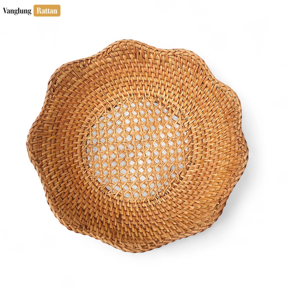Cane Mesh Handwoven Green Straw Rattan Bowl - TW01BL0004 - 🌟 Why Choose VanglungRattan