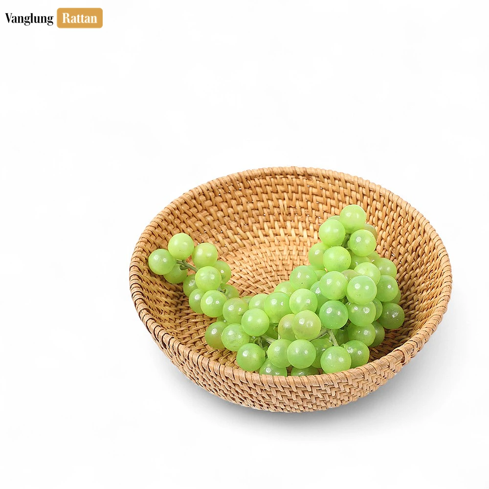 Handicraft Woven Natural Green Straw Rattan Spiral Bowl - TW01BL0014N - ❓ Frequently Asked Questions