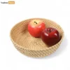 Handicraft Woven Tacha Straw Rattan Spiral Bowl - TW01BL0014T-1.webp