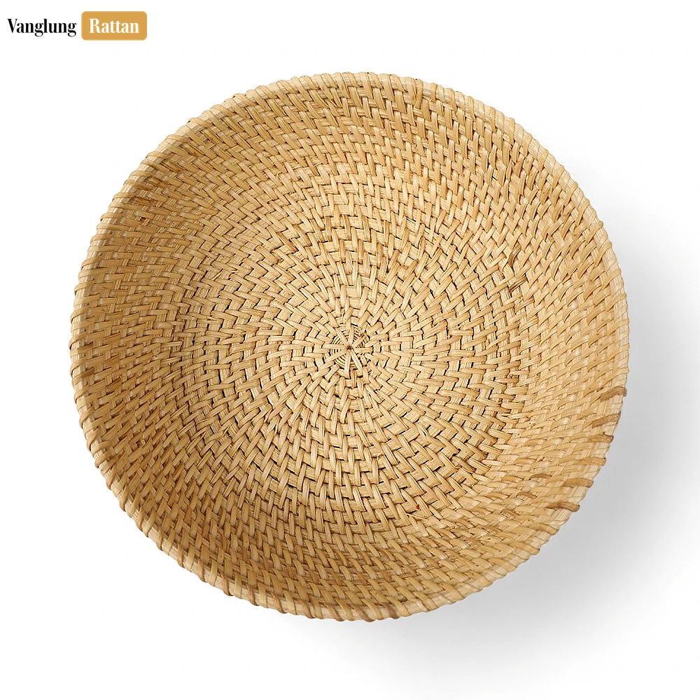 Handicraft Woven Tacha Straw Rattan Spiral Bowl - TW01BL0014T - 🌟 Why Choose VanglungRattan