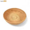 Handwoven Manufacture Natural Straw Rattan Serving Bowl - TW01BL0015N-1.webp