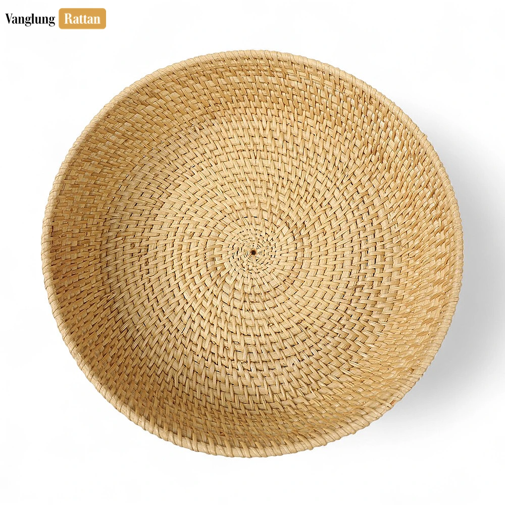 Handwoven Manufacture Tacha Straw Rattan Serving Bowl - TW01BL0015T - ✨ Product Highlights
