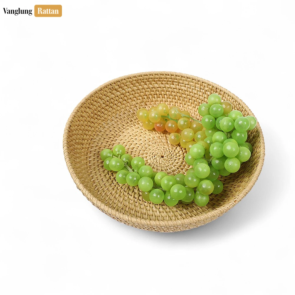 Handwoven Manufacture Tacha Straw Rattan Serving Bowl - TW01BL0015T - 🌟 Why Choose VanglungRattan