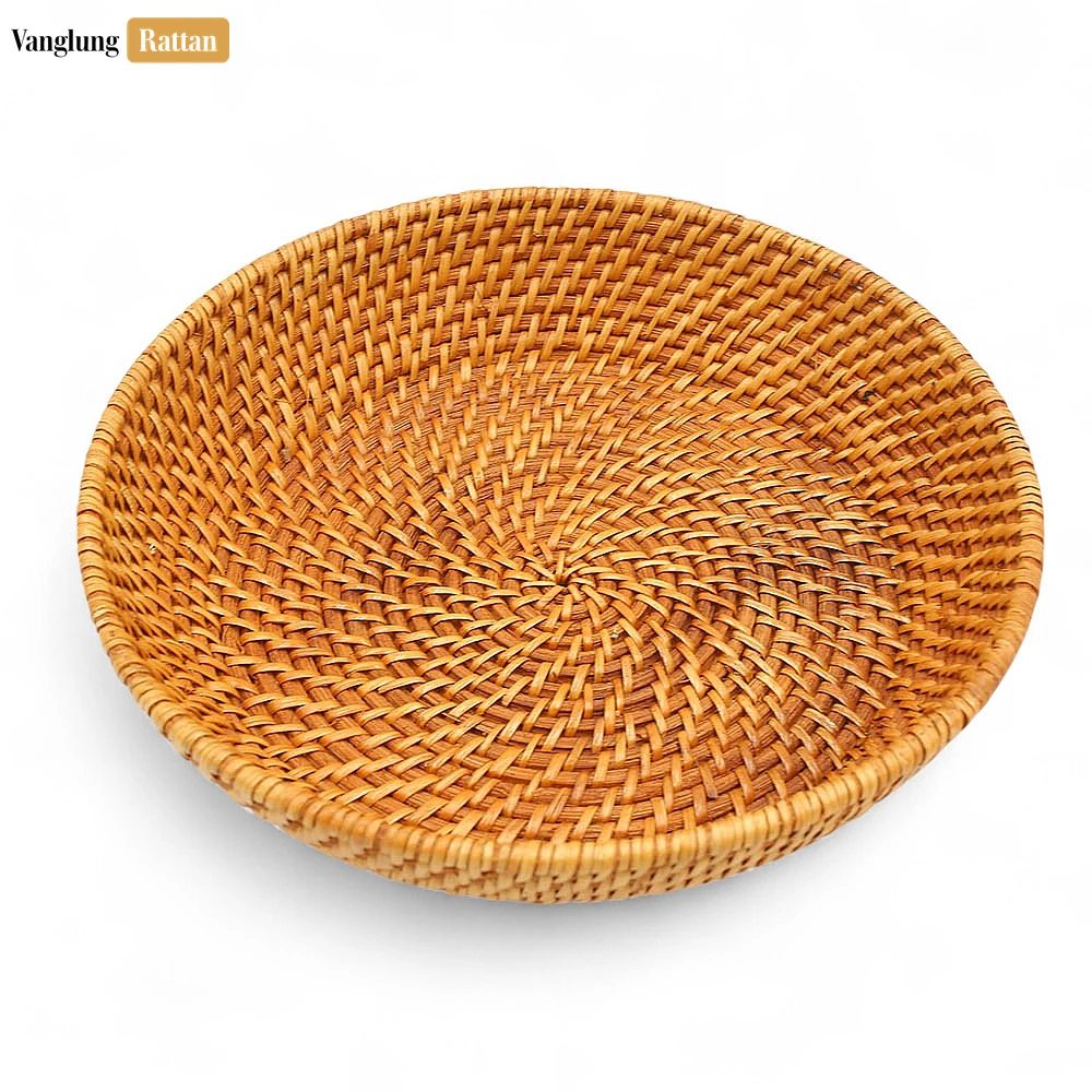 Handwoven Spiral Weave Full Rattan Serving Bowl - TW02BL0020 - Is this rattan serving bowl food-safe?