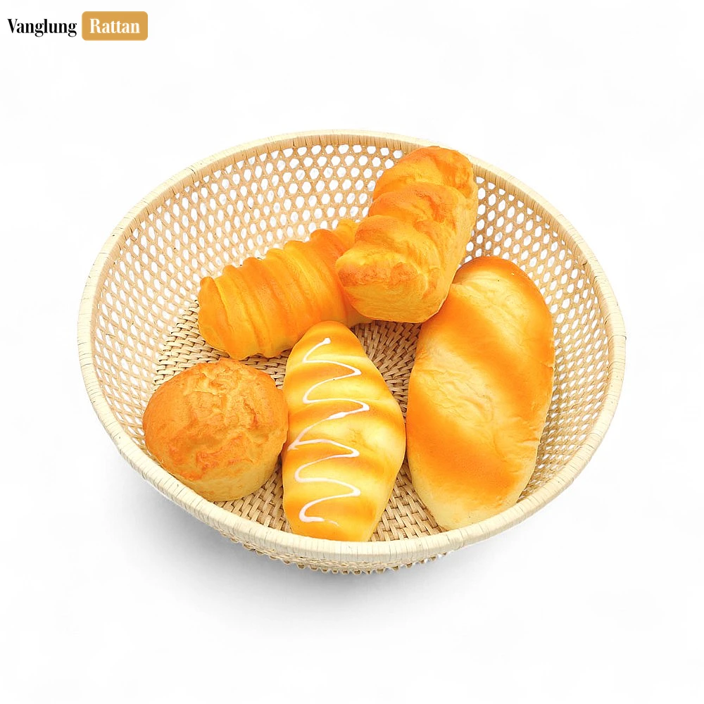 Light Natural Wicker Cane Mesh Serving Bowl - TW02BL0026 - ❓ Frequently Asked Questions