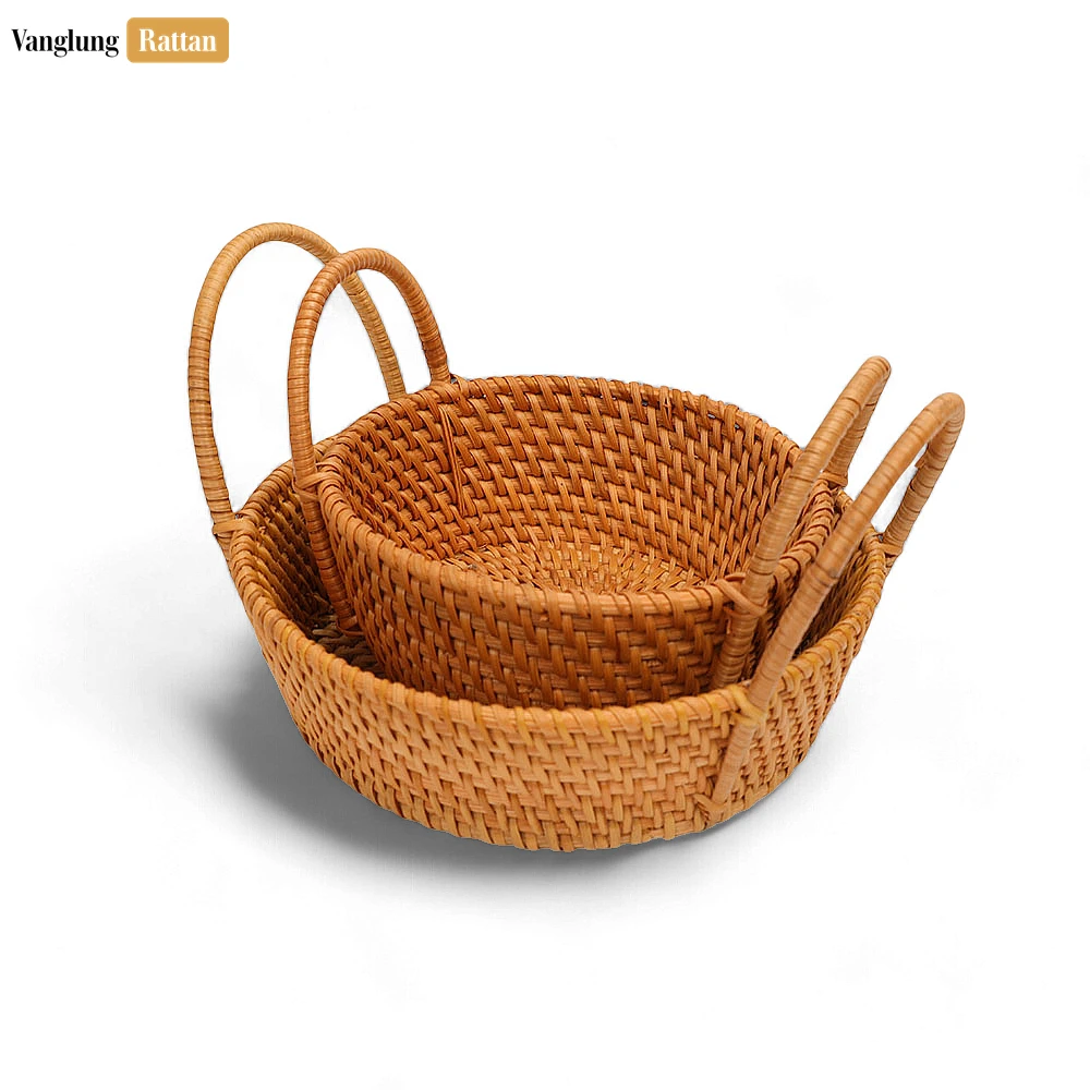 Natural Handwoven Straw Rattan Serving Bowl with Handles - TW01BL0002 - ❓ Frequently Asked Questions