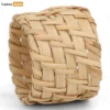 Natural Woven Bamboo Rattan Napkin Ring - TW051101-N-1.webp