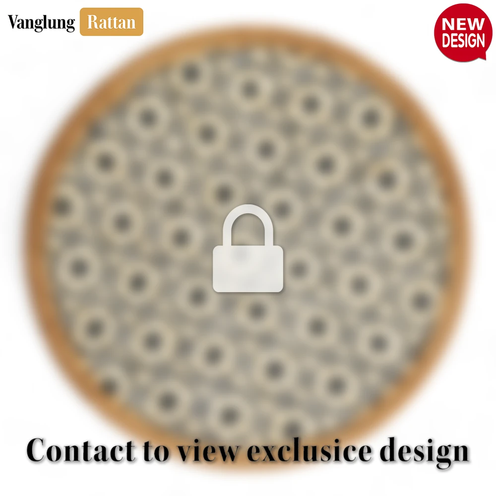 Round Green Handwoven Bamboo Rattan Placemat with Natural Geometric Star Weave - UP054017 - Q: Will the green color fade over time?