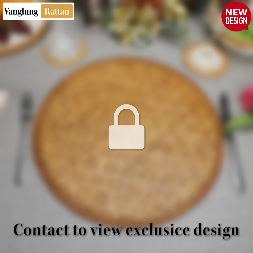 Round Green Natural Handwoven Bamboo Rattan Placemat with Intricate Star Weave - UP054013 - ❓ Frequently Asked Questions
