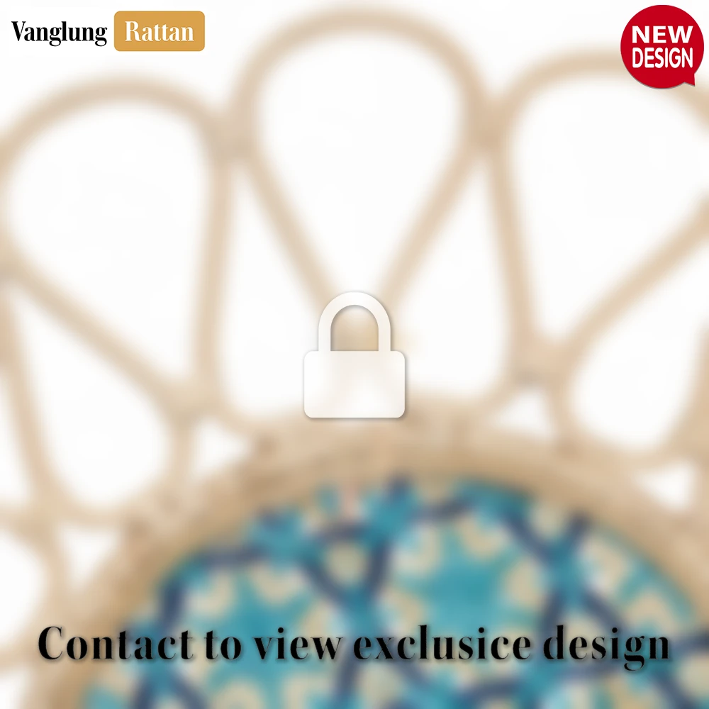 Natural Handicraft Flower Bamboo Rattan Placemat Decoration - UP053001-2-2.webp