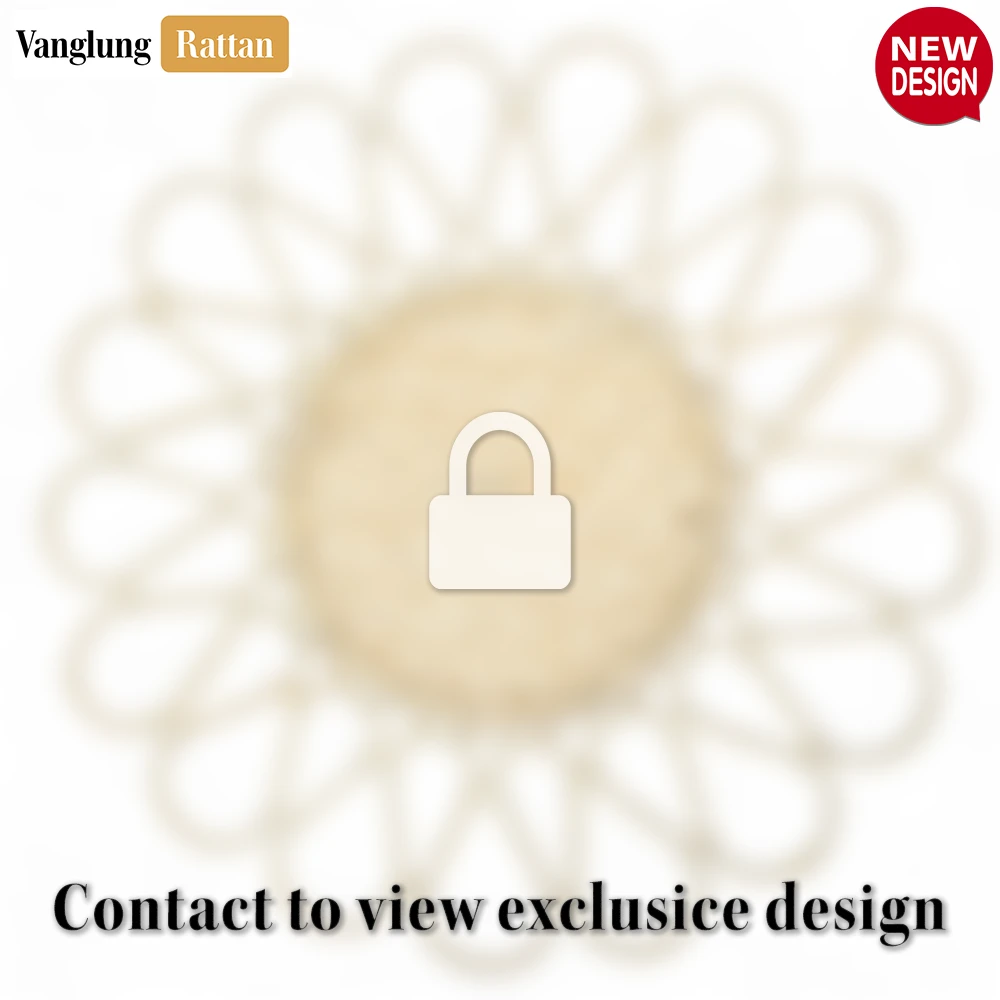 Natural Handwoven Flower Bamboo Rattan Placemat for Decoration - UP053001-1 - ❓ Frequently Asked Questions