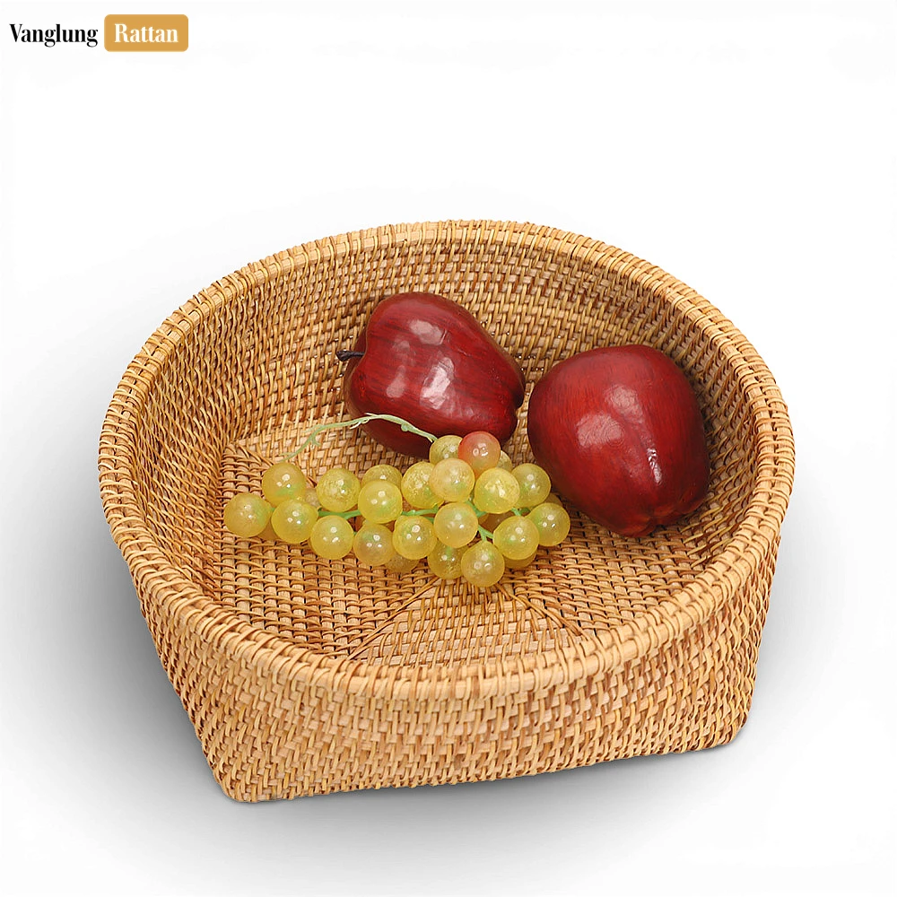 Eco-friendly Handwoven Natural Straw Rattan Serving Bow - TW01BL0034N - Q: Can this bowl be used for hot foods?