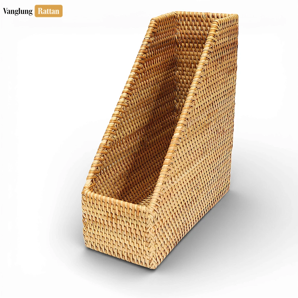 Handcrafted Slanted Rattan Desk Organizer - Sustainable Stationery Storage for Office Use - ST23005 - ❓ Frequently Asked Questions