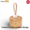 Hexagonal Weave Bamboo and Rattan Cutlery Caddy - Decorative 4-Compartment Silverware Holder for Tabletop Use - TWR05005-1.webp