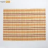 Wholesale Striped Natural Bamboo Placemat - Heat-Resistant Restaurant Table Mat and Bulk Cafe Dining Décor - UP058003-1.webp