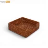 Wholesale Brown Bamboo Rattan Napkin Tray - Woven Square Holder for Hotel Gift Sets and Restaurant Use - TW052001BR3-1.webp