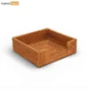 B2B Artisanal Straw Rattan Napkin Tray - Square Woven Napkin Organizer for Events and Luxury Gift Hampers - TW012001BR-1.webp