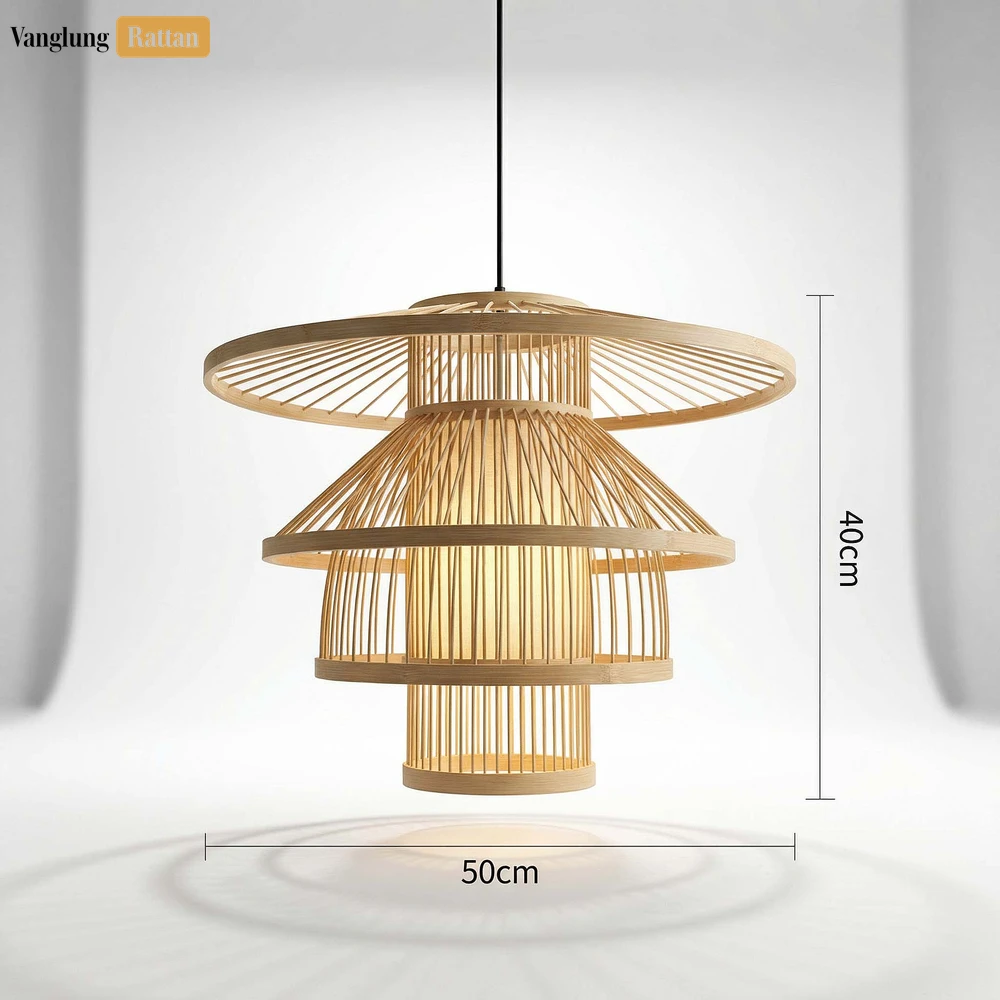 B2B Sustainable Bamboo Lampshade - Pagoda Sculptural Lighting for Resort and Cafe Use - LAB260110 - ❓ Frequently Asked Questions