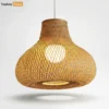 Wholesale Bamboo Lampshade - Woven Natural Pendant Light Cover for Hotel and Restaurant Use - LAB260101-1.webp