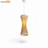 Bulk Handcrafted Bamboo Light Shade - Hourglass Woven Pendant for Professional Hospitality Use - LAB260120-1.webp