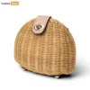 Half-Moon Rattan Clutch Bag with Gold Turn-Lock - OEM handbag manufacturer Bulk Supply - BG032006-1.webp