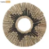 Boho Handwoven Natural Seagrass Sunburst Mirror Black Accents - Wholesale ODM Product Manufacturer - MI260106-1.webp