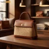 Wicker Natural Water Hyacinth Woven Straw Fine Basket Tote - ODM Handbag Manufacturer Wholesale - BG085005-1.webp
