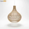 Boho Handwoven Natural Rattan Pendant Light - Custom Luxury Lamp Factory for Wholesale B2B Décor - LAR260102-1.webp